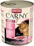 Carny Katzen-Nassfutter Adult Rind und Pute und Shrimps 800 g