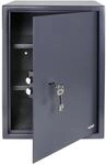 HMF 49205-11 Tresor Doppelbartschloss M&ouml;beltresor 35 x 50 x 31 cm Anthrazit