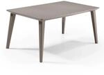 Allibert Lima Tisch Cappuccino Wetterfest Garten-Esstisch Outdoor Gartentisch