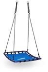 Relaxdays Nestschaukel Outdoor Viereckig Nylon Metall Dunkelblau Schwarz Belastbar
