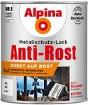 Alpina Metallschutz-Lack Anti-Rost Wei&szlig; matt 750 ml