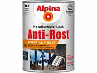 Alpina Metallschutz-Lack Anti-Rost Anthrazitgrau matt 2,5 l