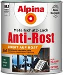 Alpina Metallschutz-Lack Anti-Rost Dunkelgr&uuml;n matt 750ml