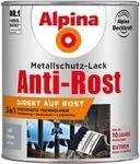 Alpina Metallschutz-Lack Anti-Rost Hellgrau matt 750 ml