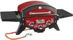 El Fuego Tischgasgrill Smoker Medison 2 Brenner Rot