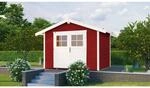 weka Gartenhaus 122 Gr.4 Satteldach Schwedenrot 28 mm