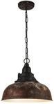 Eglo Pendelleuchte Grantham 1 Antik Braun &Oslash; 37 cm x 110 cm 1-flammig