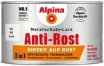 Alpina Metallschutz-Lack Anti-Rost Wei&szlig; matt 300 ml