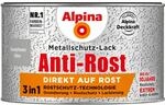 Alpina Metallschutz-Lack Anti-Rost Silber Eisenglimmer 300 ml