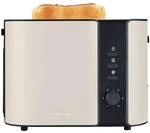 Severin-Toaster AT 9576-Beige-Schwarz Edelstahlgeh&auml;use