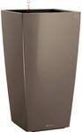 Lechuza&reg; Pflanzgef&auml;&szlig; Cubico Premium 50 cm x 50 cm Taupe hochglanz
