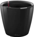 Lechuza&reg; Pflanzgef&auml;&szlig; Classico Premium LS &Oslash; 22 cm x 21 cm Schwarz hochglanz