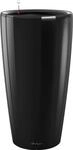 Lechuza&reg; Pflanzgef&auml;&szlig; Rondo Premium &Oslash; 33 cm x 56 cm Schwarz hochglanz