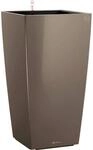 Lechuza&reg; Pflanzgef&auml;&szlig; Cubico Premium 30 cm x 30 cm Taupe hochglanz