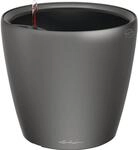 Lechuza&reg; Pflanzgef&auml;&szlig; Classico LS 28 Anthrazit metallic &Oslash; 28 cm