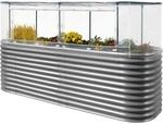 Vitavia Abdeckung Hochbeet Basic 858 plus Erweiterung 95 cm x 78 cm x 238 cm