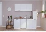 Respekta Economy K&uuml;chenzeile KB180WWC 180 cm Wei&szlig;