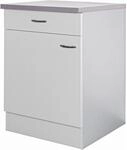 Flex-Well Classic K&uuml;chen-Unterschrank Wito 60 cm Wei&szlig;