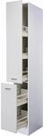 Flex-Well Classic K&uuml;chen-Apothekerschrank Wito 200 cm x 30 cm x 57 cm Wei&szlig;