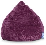 Sitting Point Sitzsack Fluffy 120, Aubergine