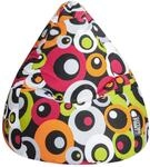 Sitting Point Sitzsack BeanBag Malibu 120, Orange Bunt