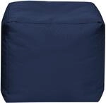 Sitting Point Hocker Cube Scuba 60, Jeansblau