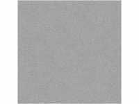 Bricoflor Moderne Tapete Grau Einfarbige Vliestapete Dezent mit Vinyl für...