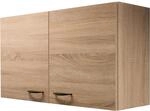 Flex-Well Classic K&uuml;chen-Oberschrank 100 cm Oslo Sonoma Eiche