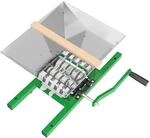 Wiltec Obstm&uuml;hle 7L Trichter Maische Handkurbel Obstm&uuml;hle Saftpresse Apfelpresse