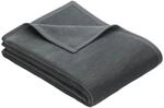 Heim Kuscheldecke 150 x 200 cm Anthrazit waschbar