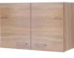 Flex-Well Classic K&uuml;chen-Oberschrank Florida 80 cm x 55 cm Sonoma Eiche