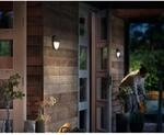 Philips myGarden LED-Au&szlig;en-Wandleuchte mit Bewegungsmelder Capricorn
