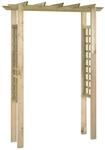vidaXL Gartenlaube Rosenbogen 150 x 60 x 204 cm Holz Impr&auml;gniert