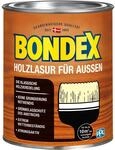 Bondex Holzlasur f&uuml;r Aussen Kalkweiss seidengl&auml;nzend 750 ml