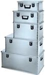 ZARGES Aluminiumbox Maxi L900xb500xh370mm 135L M Klappverschluss 40863