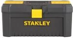 Stanley 16 Zoll Kunststoffbox Essential mit Organizern und Kunststoffschliessen