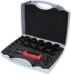 KS TOOLS Ring Stanzeisen Satz 16Tlg 129 0100