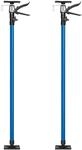 Tectake 2Er Set Teleksopst&uuml;tzen Stufenlos H&ouml;henverstellbar 115 &ndash; 290 cm 20 x 8