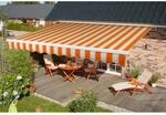 Spettmann Gelenkarmmarkise 300 cm x 200 cm Beige-Orange gestreift