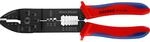 Knipex Crimpzange schwarz,ackiert mit Mehrkomponenten-H&uuml;llen 240 mm