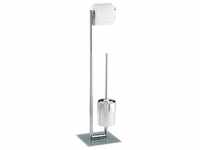 Wenko Stand WC-Garnitur Style Chrom 73 cm x 19 cm x 19 cm