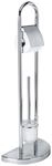 Wenko Stand WC-Garnitur Cosenza Chrom