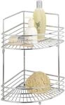 Wenko Badeckregal Milano 2 Ablagen Chrom gl&auml;nzend