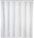 Wenko Duschvorhang Uni Wei&szlig; 120 cm x 200 cm PEVA
