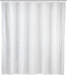 Wenko Duschvorhang Uni Wei&szlig; 180 cm x 200 cm PEVA