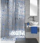 Kleine Wolke Duschvorhang Bubble Marineblau 180 x 200 cm