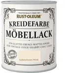 Rust-Oleum Kreidefarbe M&ouml;bellack Gebrochenes wei&szlig; Matt 750 ml