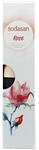Sodasan Raumduft Rose 200 ml Glasflacon mit Buchenholz-Sticks