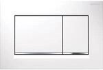 Geberit Bet&auml;tigungsplatte Sigma30 Wei&szlig; Hochglanz-Verchromt 2-Mengen-Sp&uuml;lung