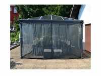 Palram - Canopia Insektenschutznetz für 3 - 4m Pavillons Anthrazit